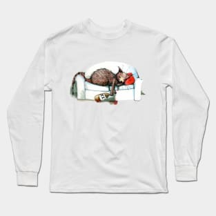 Cat nip nap Long Sleeve T-Shirt